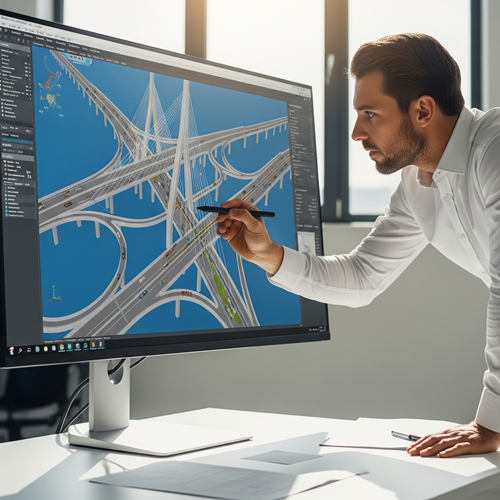 Modelo BIM 3D coordinado en pantalla